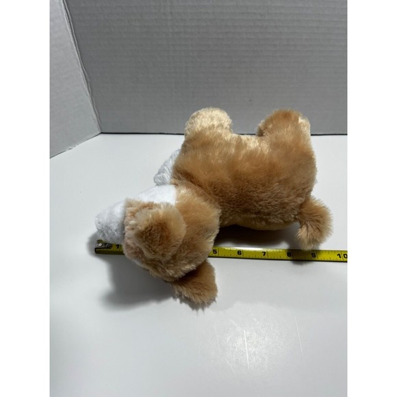 Manhattan Toy Company Tan & White Corgi Dog 2019 Plush Bean Bag 8" - Picture 8 of 8